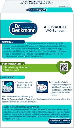 Produktbild Dr. Beckmann Aktivkohle WC-Schaum