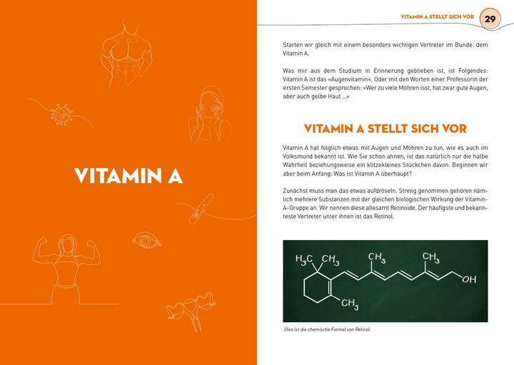 Produktbild Das ABC der Vitamine (Deutsch, Dr. med. Carolin von Edlinger, 2025)