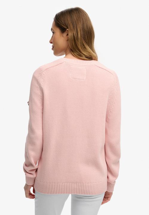 Produktbild Superdry Lockerer Strick-Pullover mit Rundhalsausschnitt (XXS)