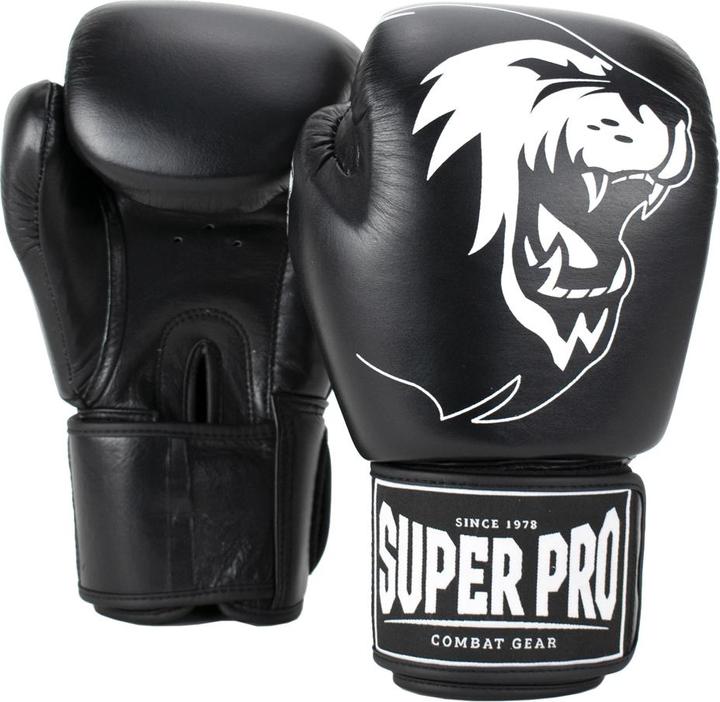 Produktbild Super Pro Combat Gear Warrior Leder Boxhandschuhe (16 OZ, L)