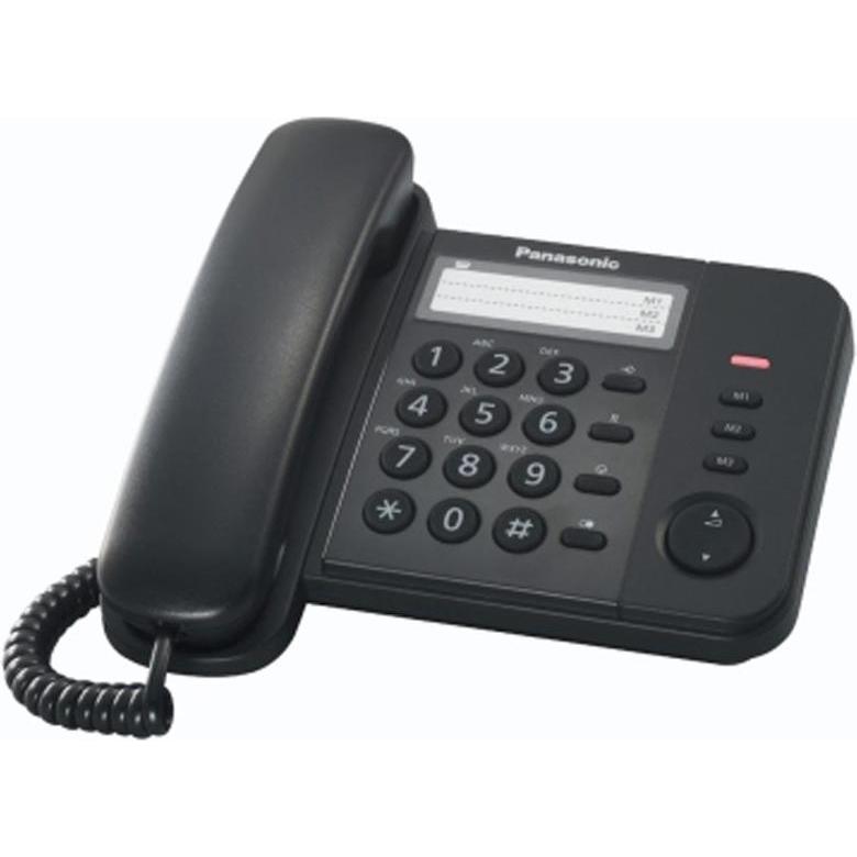 Panasonic KX-TS520EX1B, Telefon, Schwarz