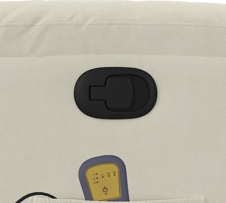 Immagine prodotto vidaXL Sedia per massaggi con aiuto in piedi in velluto