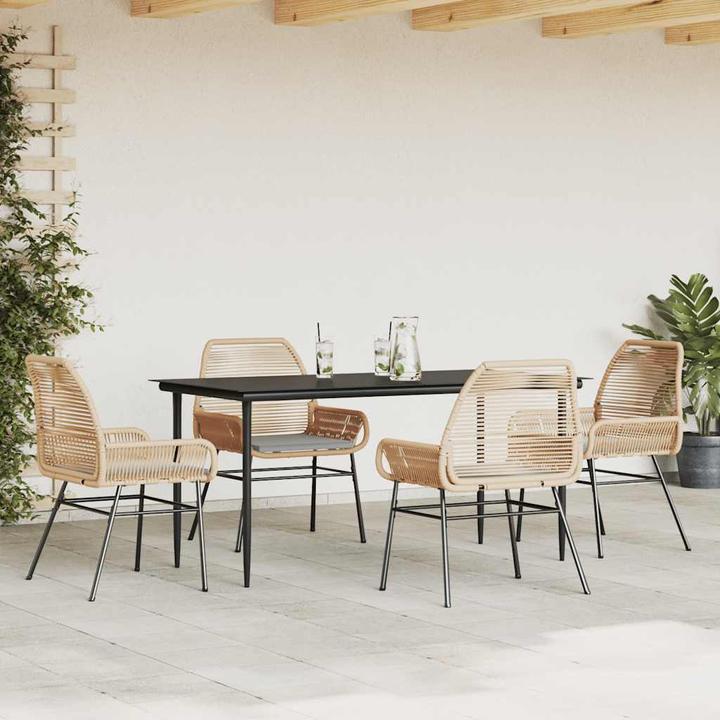 Produktbild vidaXL Garten Essgruppe (160 x 80 x 74 cm)