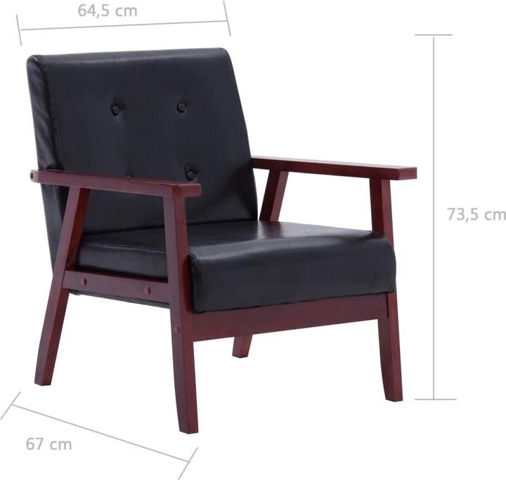 Produktbild vidaXL Sofa (3-Sitzer)