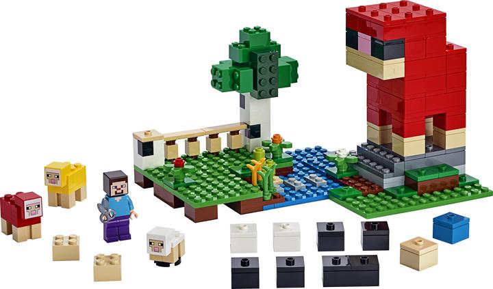 Produktbild LEGO Die Schaffarm (21153, LEGO Minecraft)
