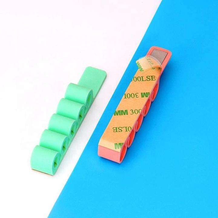Actual product image Hurtel Silicone office organizer - orange