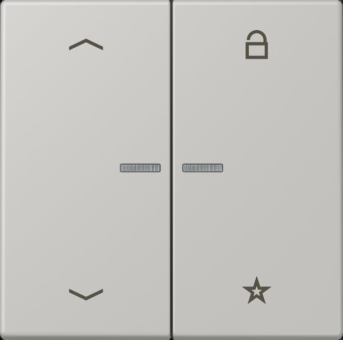 Actual product image JUNG eNet push-button Universal 1f.