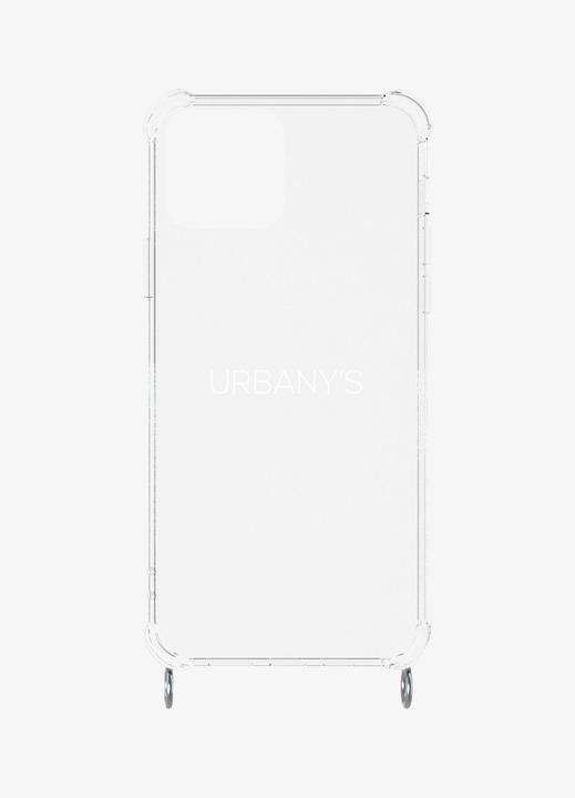 Image du produit Urbany's Couverture de collier sans ruban! transparent avec anneaux argentés (Apple iPhone 14 Pro Max)