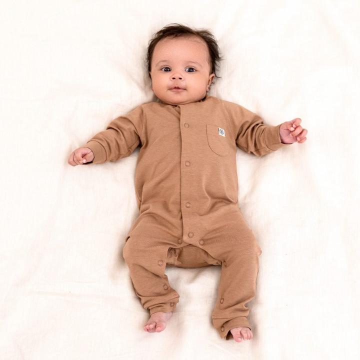 Produktbild Cloby Strampler Overall UPF + Coconut Brown (74, 75, 80)