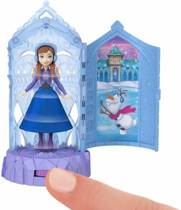Actual product image Disney Interactive Studios Disney The Ice Queen Little Dolls Ice Castle Spin Surprise Reveal