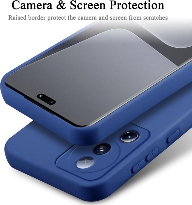 Actual product image Cadorabo Case for Xiaomi 13 Lite TPU in liquid protection silicone design (Xiaomi 13 Lite)