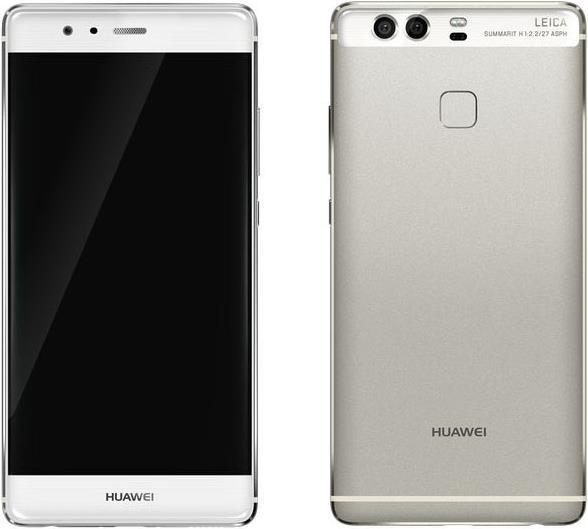 Actual product image Huawei P9 (32 GB, Mystic Silver, 5.20", Single SIM, 12 Mpx, 4G)