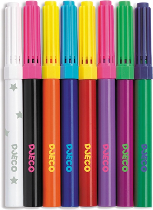 Image du produit Djeco Crayons feutres magiques (Multicolore, 10 x)