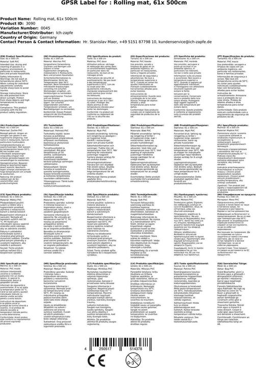 Produktbild Ich-zapfe Rollmatte