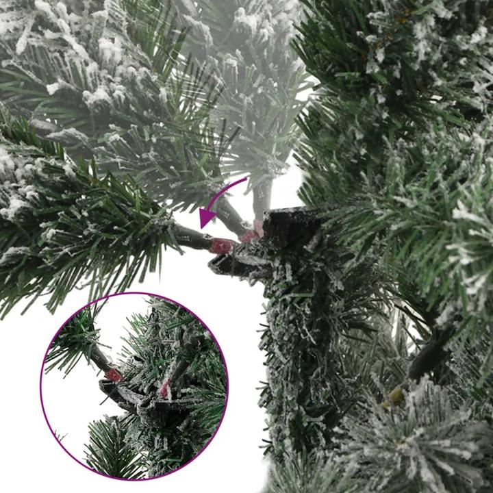 Produktbild vidaXL künstlicher klappbarer Weihnachtsbaum (180 cm)