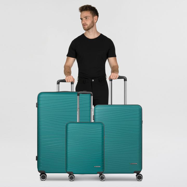 Produktbild Franky Dallas 3.0 4 Rollen Kofferset 3-teilig (188 l)