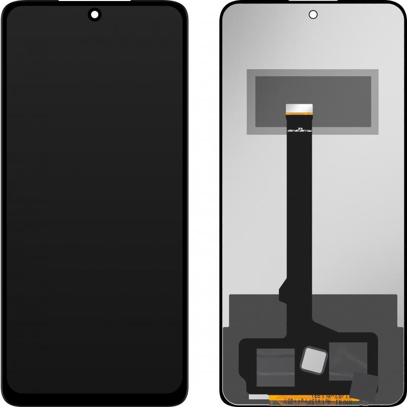 MP Display Unit für Xiaomi Redmi Note 14 Pro 5G / Note 14 Pro+ 5G, w/o Frame, Aftermarket, Schwarz (Display), Pezzi di ricambio per dispositivi mobili