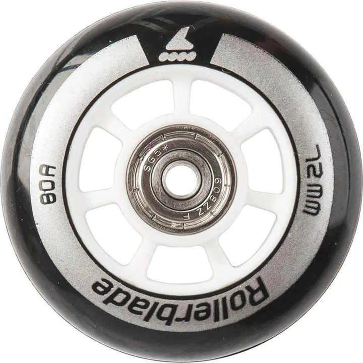 Rollerblade Inline Ersatzrollen (72 mm, 80A)