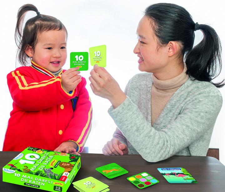 Productafbeelding Skillmatics 10 keer raden junior dieren, d (Duits, 2 - 6 Spelers)