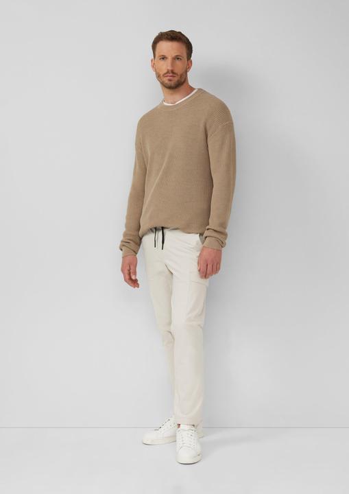 Produktbild s.Oliver Strickpullover Strickpullover im Relaxed Fit mit Struktur (XXL)