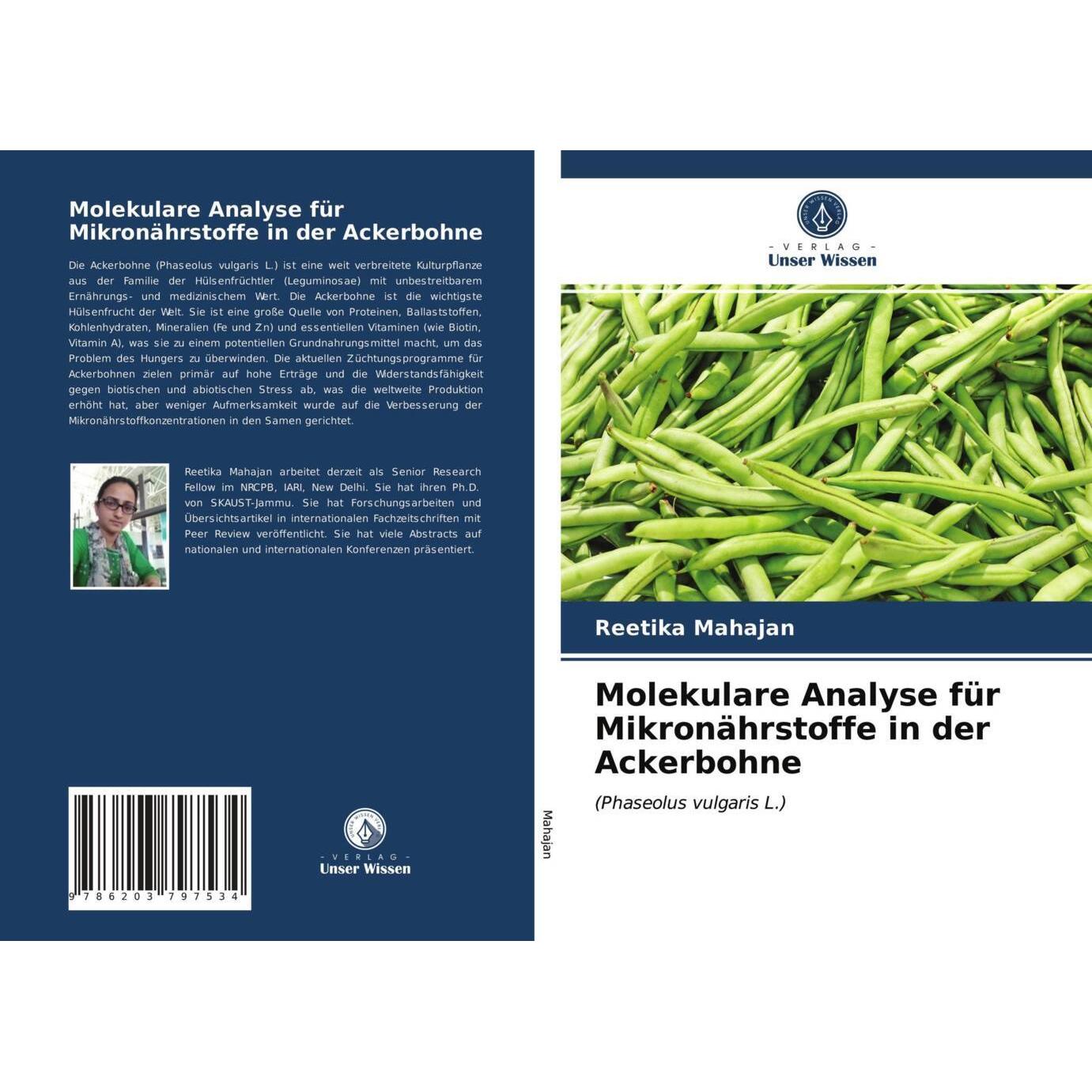 Molekulare Analyse für Mikronährstoffe in der Ackerbohne, Fachbücher von Reetika Mahajan