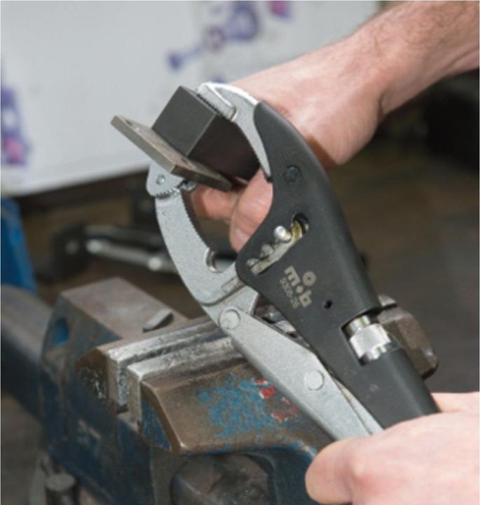 Actual product image Peddinghaus locking pliers (250 mm)