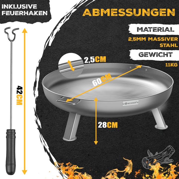Produktbild Kesser Feuerschale mit Feuerhaken