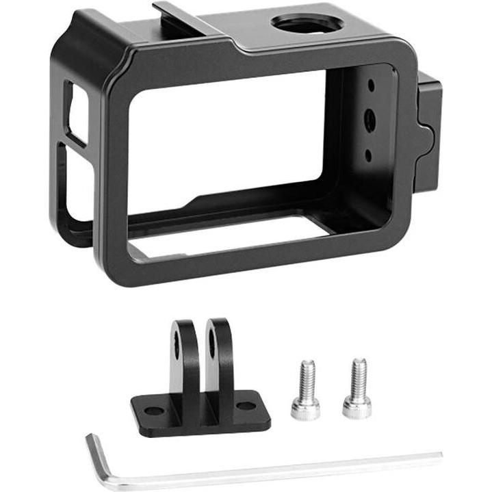 Puluz Gabbia in metallo con scarpetta fredda per DJI Osmo Action 4/3, Accessori action cam
