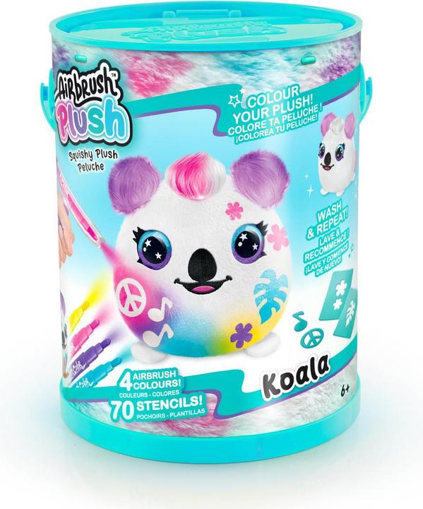 Actual product image Canal Toys Airbrush Püsch - Squish Pals Paint Can assorted