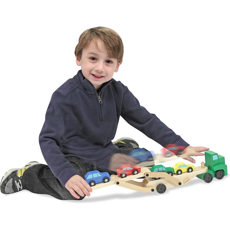 Thumbnail - Melissa & Doug Car Carrier Truck