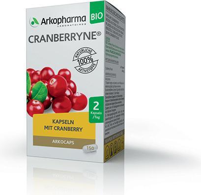 Actual product image Arkopharma Arkocaps Organic Cranberry Capsules (150 Piece, Capsules, 118 g)