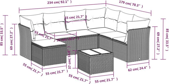 Produktbild vidaXL Moritz