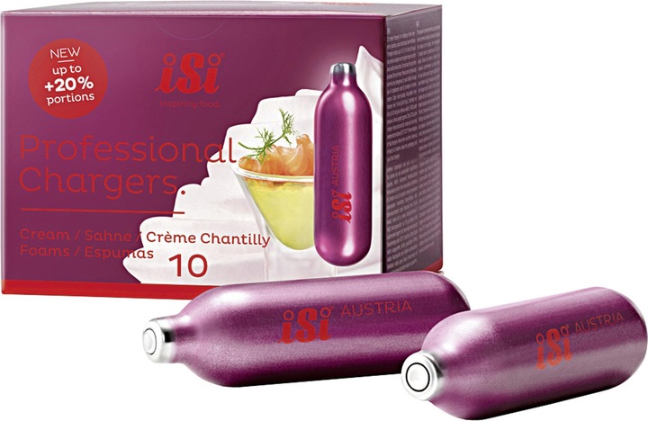 Actual product image ISI Filling capsules for cream blowers (0.50 l)