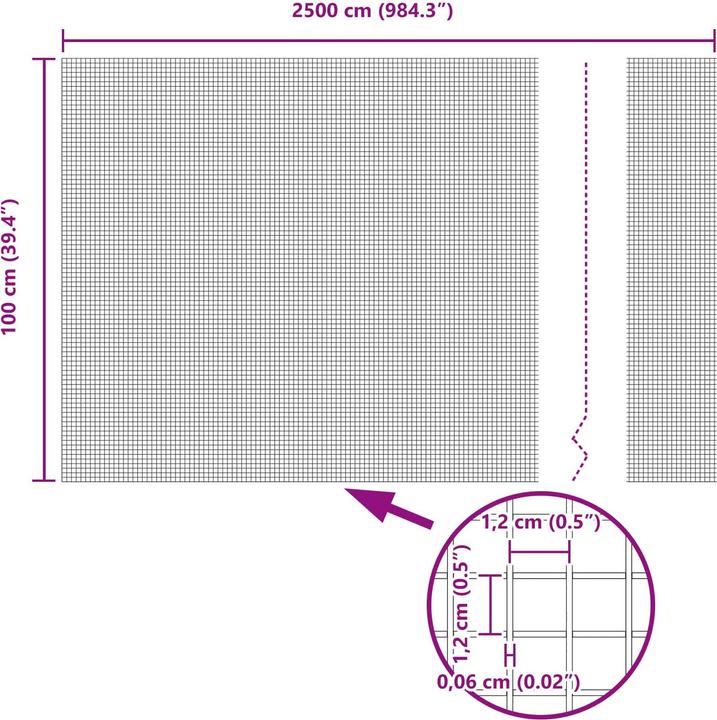 Produktbild vidaXL Gartenzaun