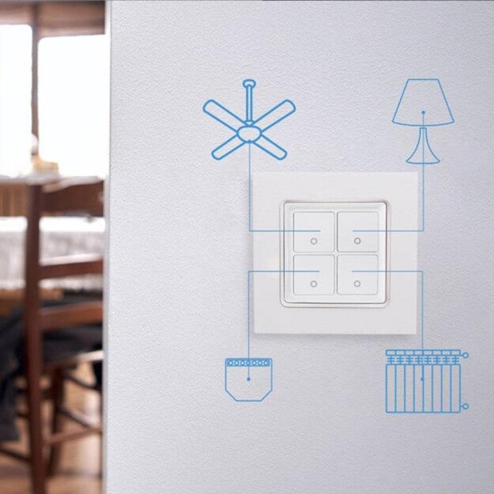 Produktbild Shelly Wall switch 4 - white