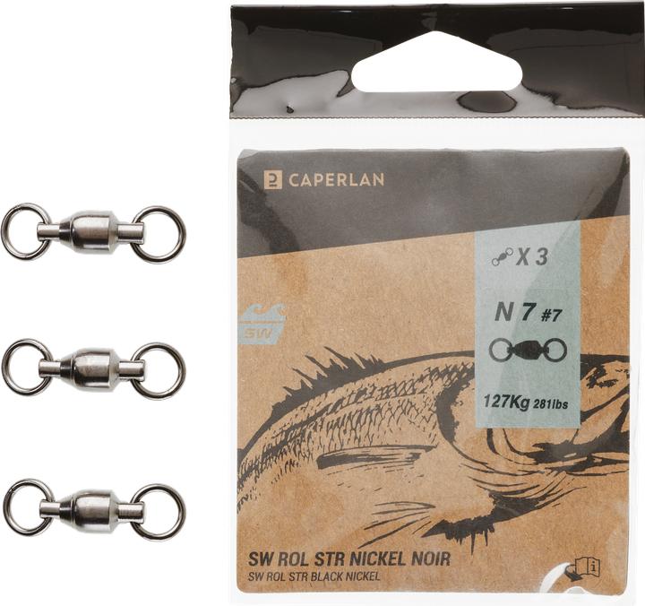 Image du produit Caperlan Émerillon acier 3 pcs.