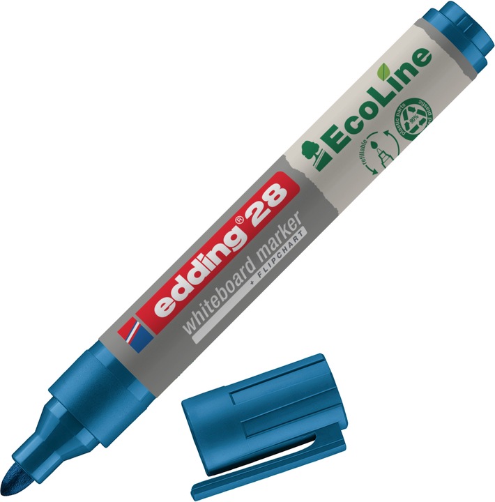 Produktbild Edding Whiteboard Marker 28 EcoLine (Blue, 1.50 mm, 1 x)