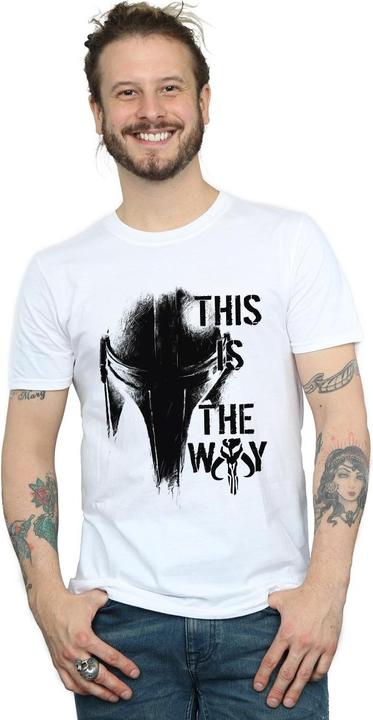Immagine prodotto Star Wars The Mandalorian The Way Maglietta Uomo (4XL)