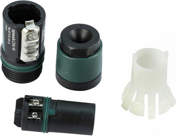 Produktbild Neutrik NL4FXX-W-S - speakON® 4-polig