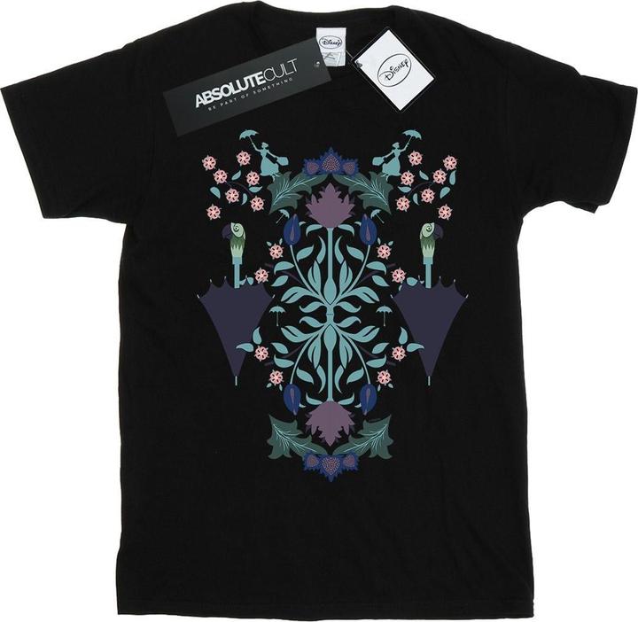 Produktbild Disney Mary Poppins Floral Collage TShirt (L)
