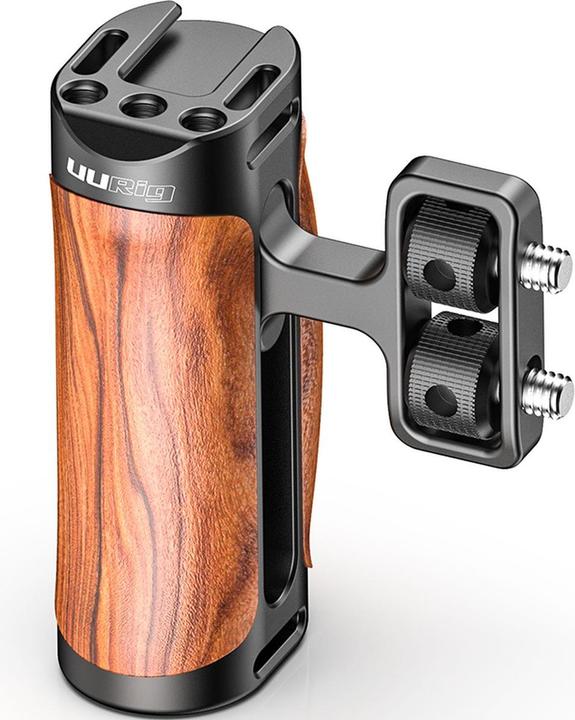 Actual product image Ulanzi Universal Wooden Side Handle Handle Grip Holder (Grip)