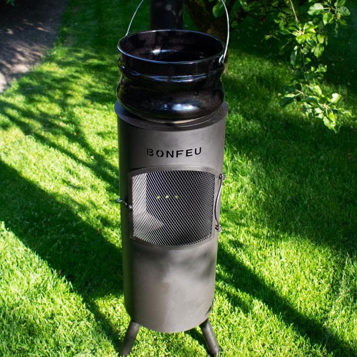 Produktbild Bonfeu BonGiano LP Gartenkamin Schwarz
