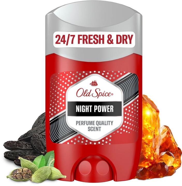 Produktbild Old Spice Solid Antiperspirant Night Power Antiperspirant Stick 50 Ml (Stick)