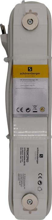 Actual product image Schönenberger Steckdosenleiste PRINCIPIO 3xH/3xV Magnet (6x, Type 13)