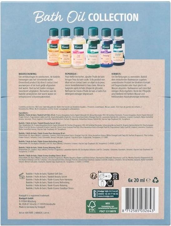 Image du produit Kneipp Set d'huiles de bain 20ml