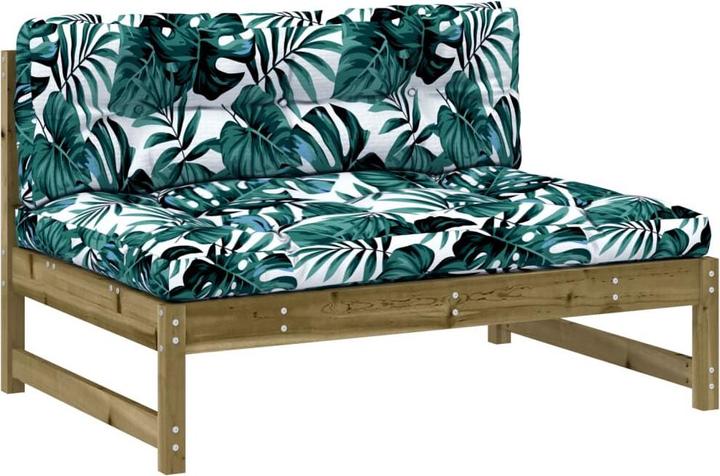 Produktbild VidaXL 2-tlg. Garten-Lounge-Set mit Kissen Imprägniertes