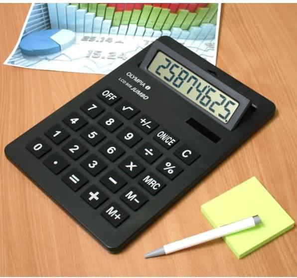 Actual product image Olympia LCD 908 (Solar cells, Batteries)