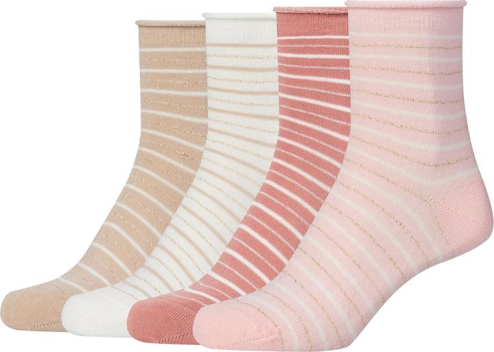 blanc cassé-beige-rose