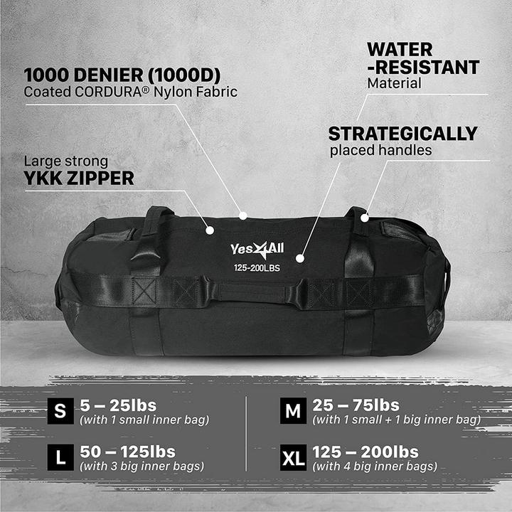 Actual product image Yes4All Sandbags for Workout