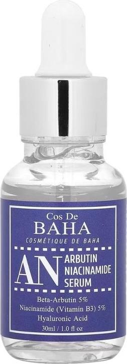 Actual product image Cos de Baha Niacinamide 5% and Arbutin 5% Serum (30 ml)